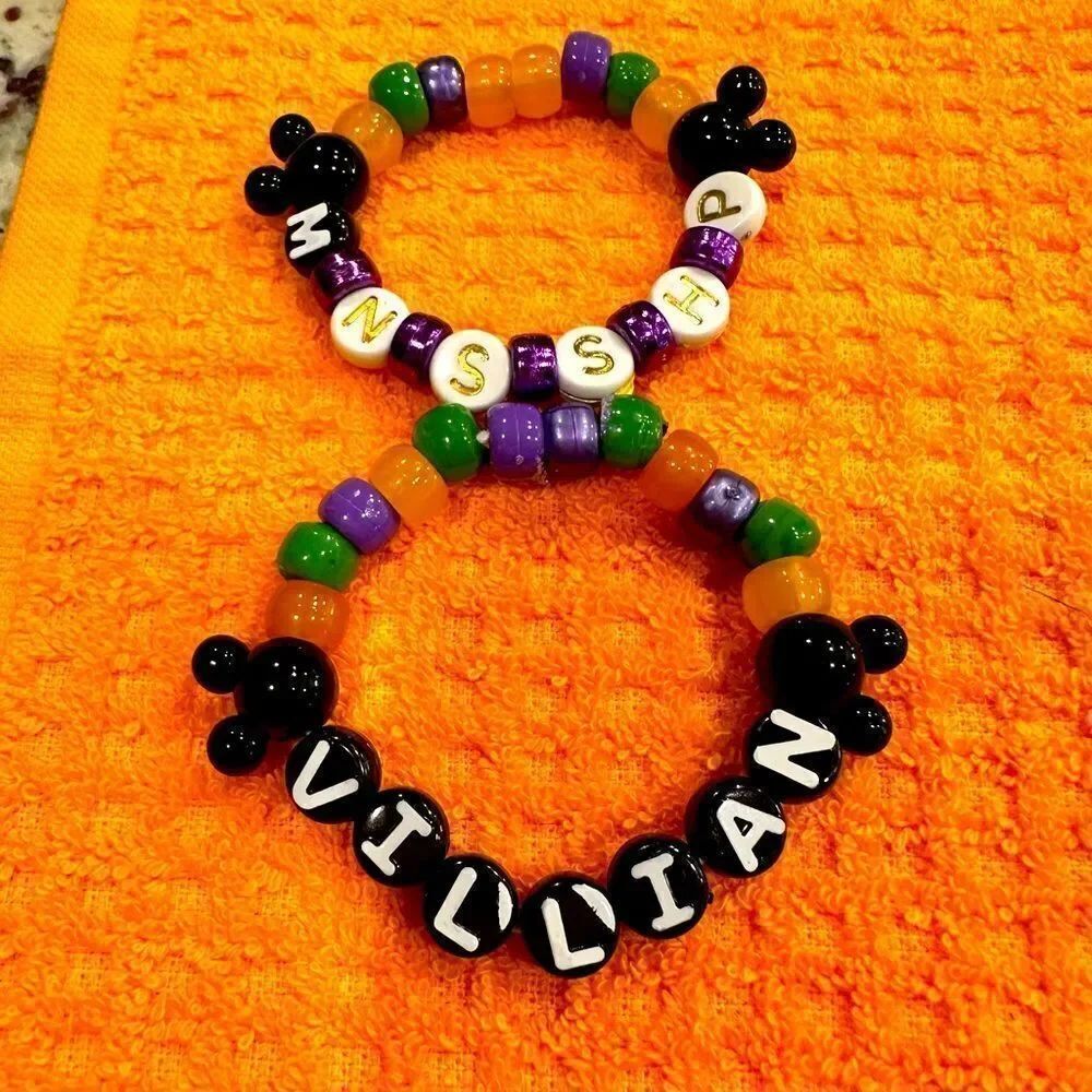 Disney Halloween Party Bracelets Mickey’s not so scary Halllween Party! - Picture 2 of 11